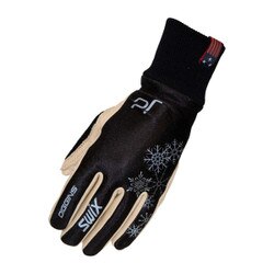 Swix JD Gold Pro Glove in Black and Cashmere Blue